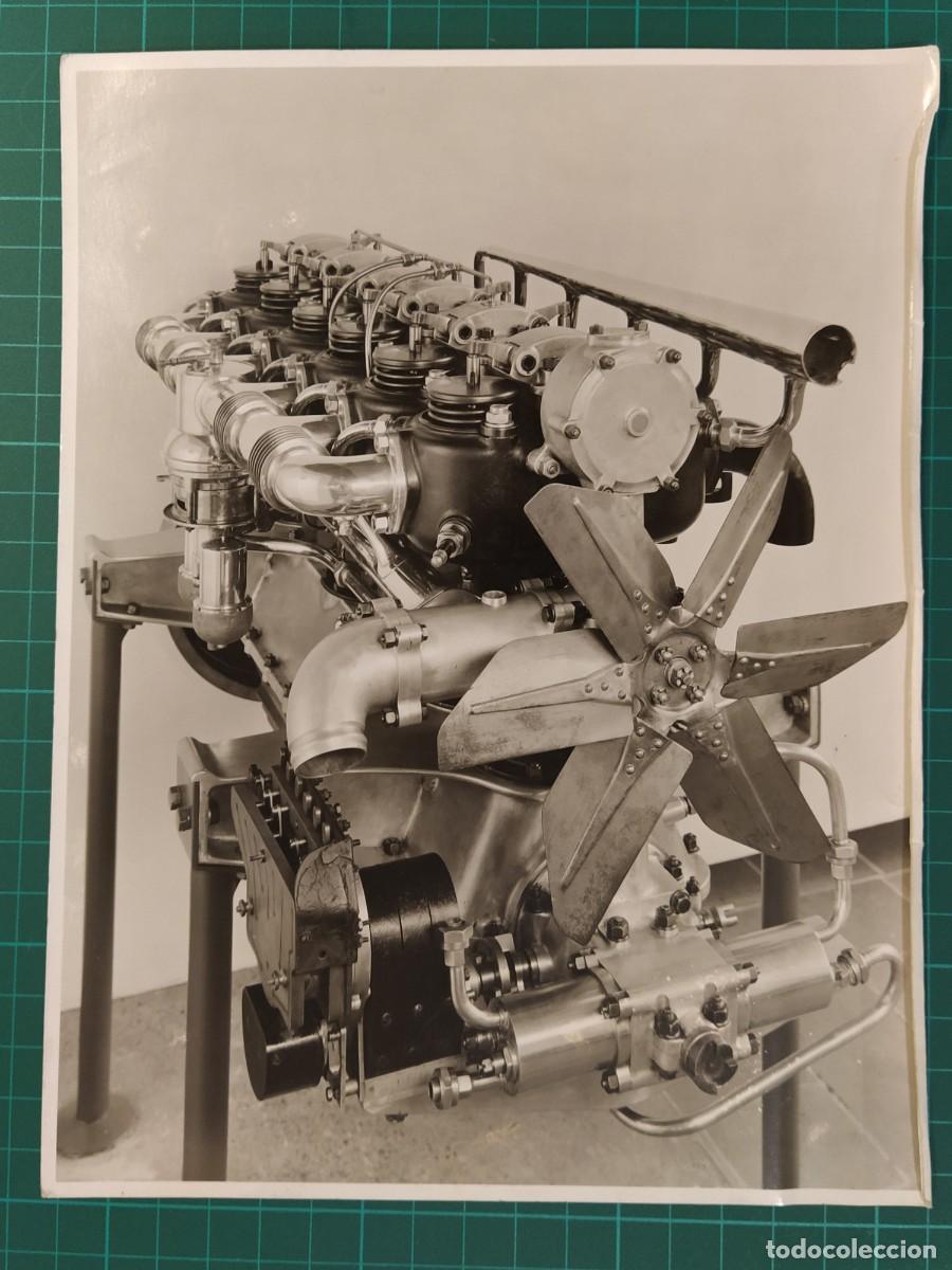 Fotograf&iacute;a antigua: MOTOR DE EXPLOSION MERCEDES - FOTOGRAFIA ANTIGUA - (K-15.338)