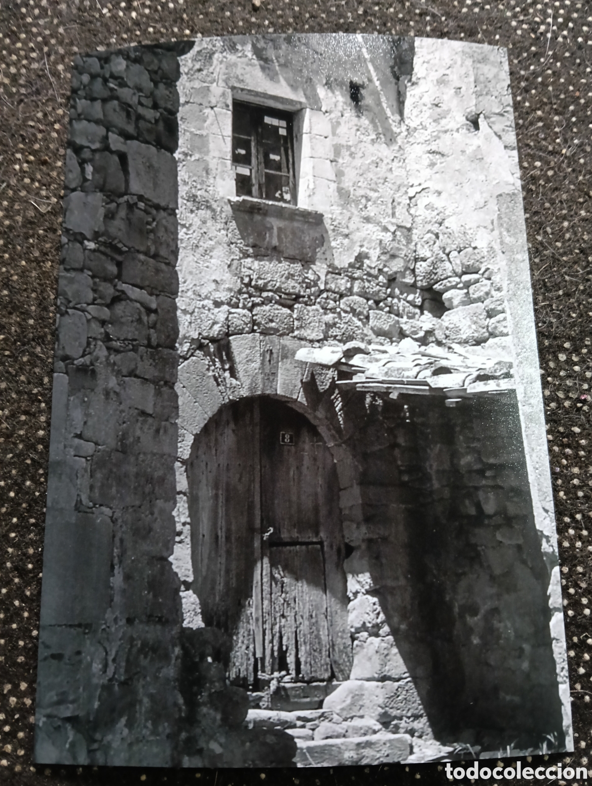 Fotograf&iacute;a antigua: Fotograf&iacute;a de CAN BACADERAS AL CAMI DEL GRAVET, aprop de Rupit 17-5-1959 - est&aacute; fotograf&iacute;a est&aacute; saca