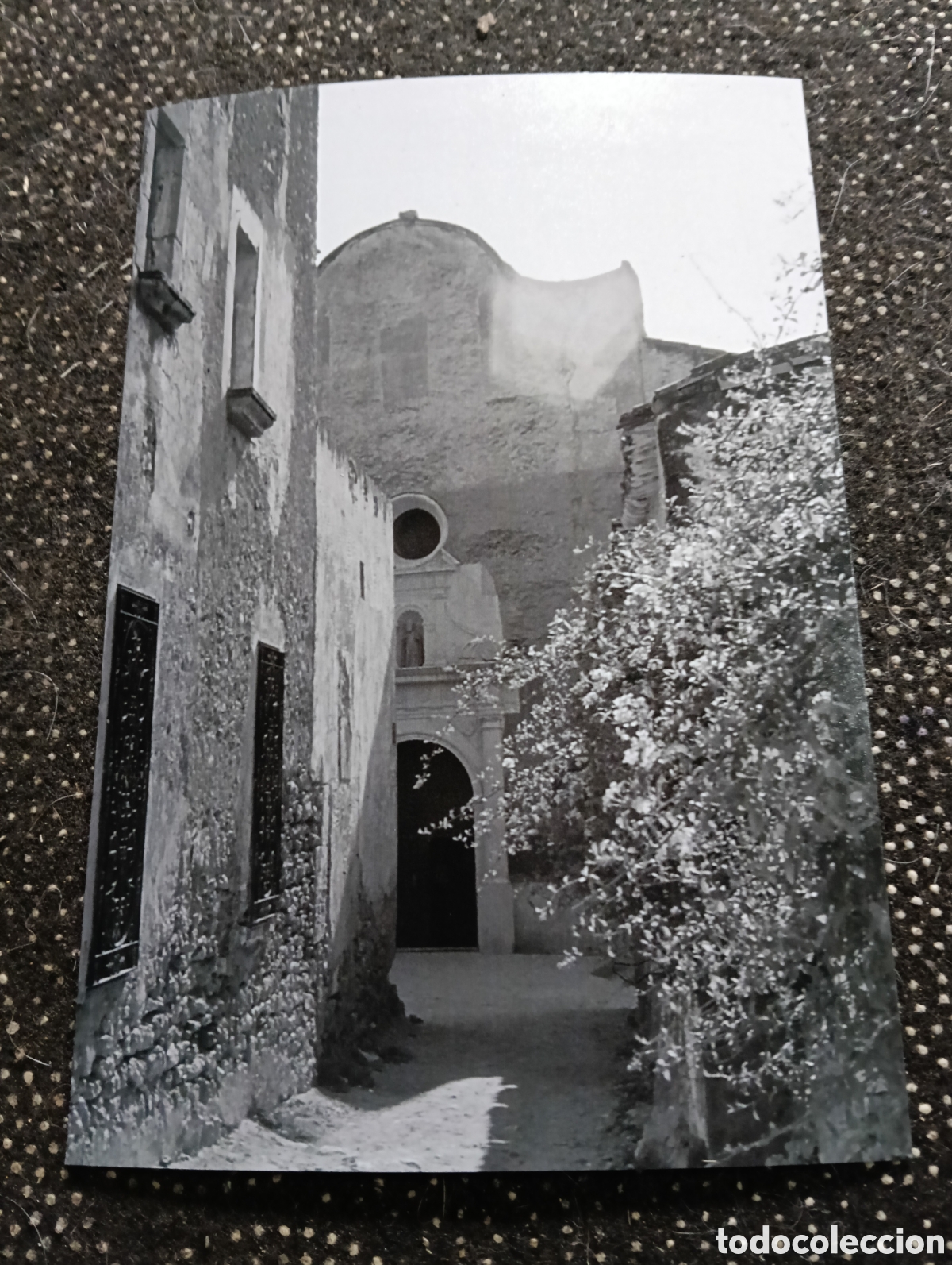 Fotograf&iacute;a antigua: Fotograf&iacute;a de LA IGLESIA DE CREIXELL 18-7-1959 - est&aacute; fotograf&iacute;a est&aacute; sacada de una diapositiva y es