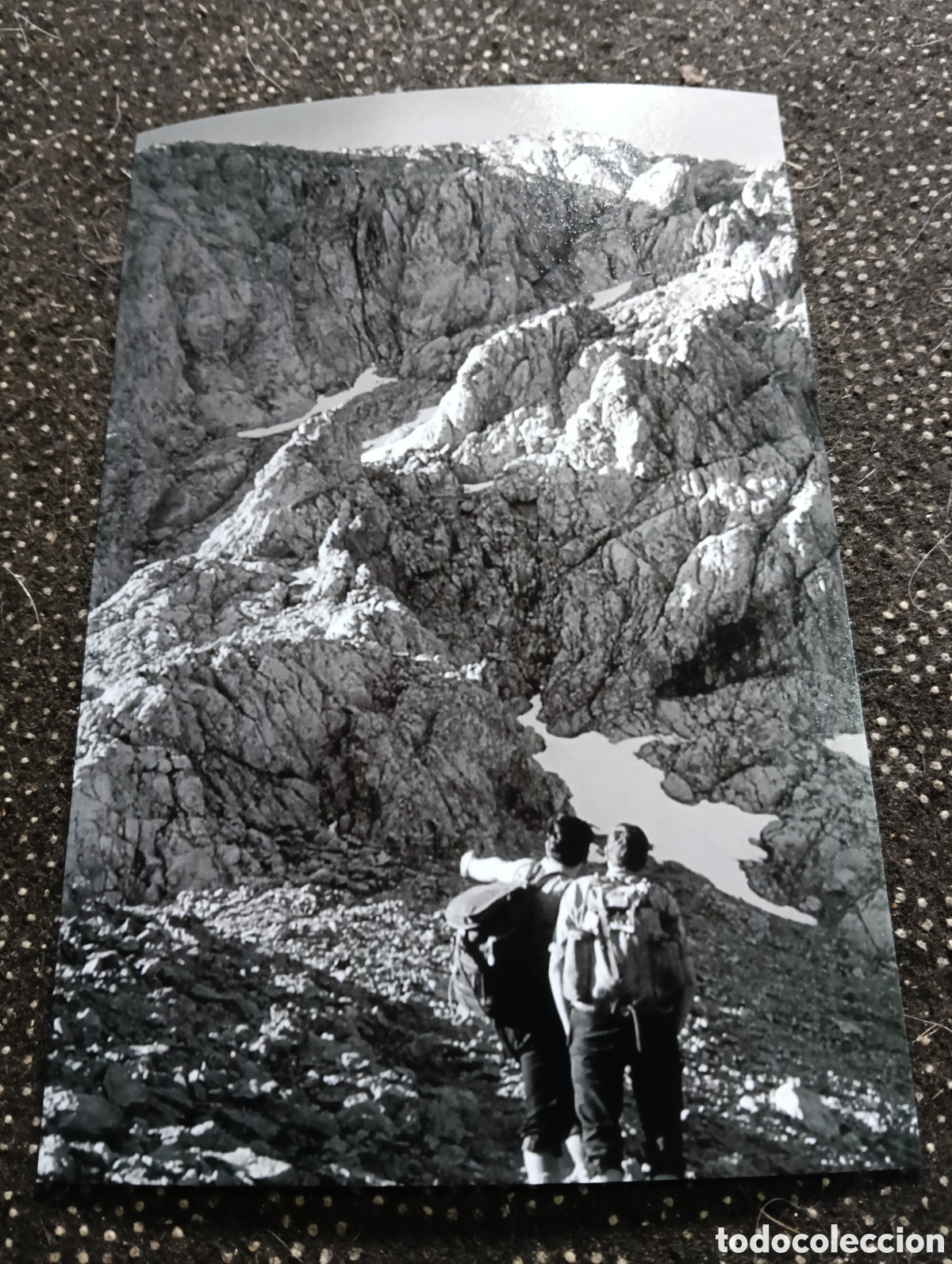 Fotograf&iacute;a antigua: Fotograf&iacute;a del CANAL DEL VERDET RUTA PEDRAFORCA 31-5-1959 - est&aacute; fotograf&iacute;a est&aacute; sacada de una diapo
