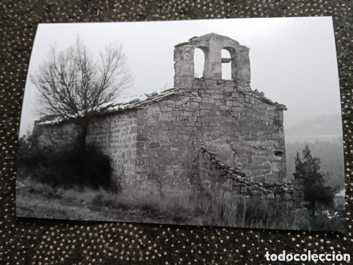 Fotograf&iacute;a antigua: Fotograf&iacute;a de L'ESGLESIA DEL GRAUET, AL CAMI DE AGUILAR DE SEGARRA, AL MAS DEL TRONC, 3-1 -1959 - es