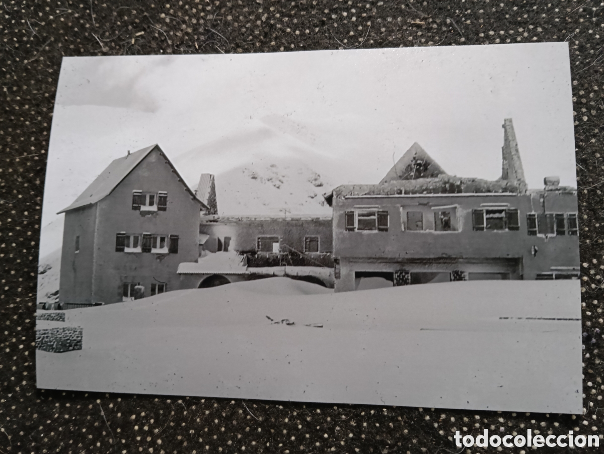Fotograf&iacute;a antigua: Fotograf&iacute;a de NURIA, HOTEL PUIGMAL Y CASA DEL FENICULAR 11-1-1959 - est&aacute; fotograf&iacute;a est&aacute; sacada de u
