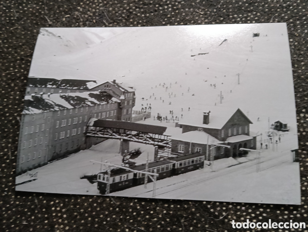 Fotograf&iacute;a antigua: Fotograf&iacute;a de NURIA, ESTACIO DE NURIA 11-1-1959 - est&aacute; fotograf&iacute;a est&aacute; sacada de una diapositiva y e