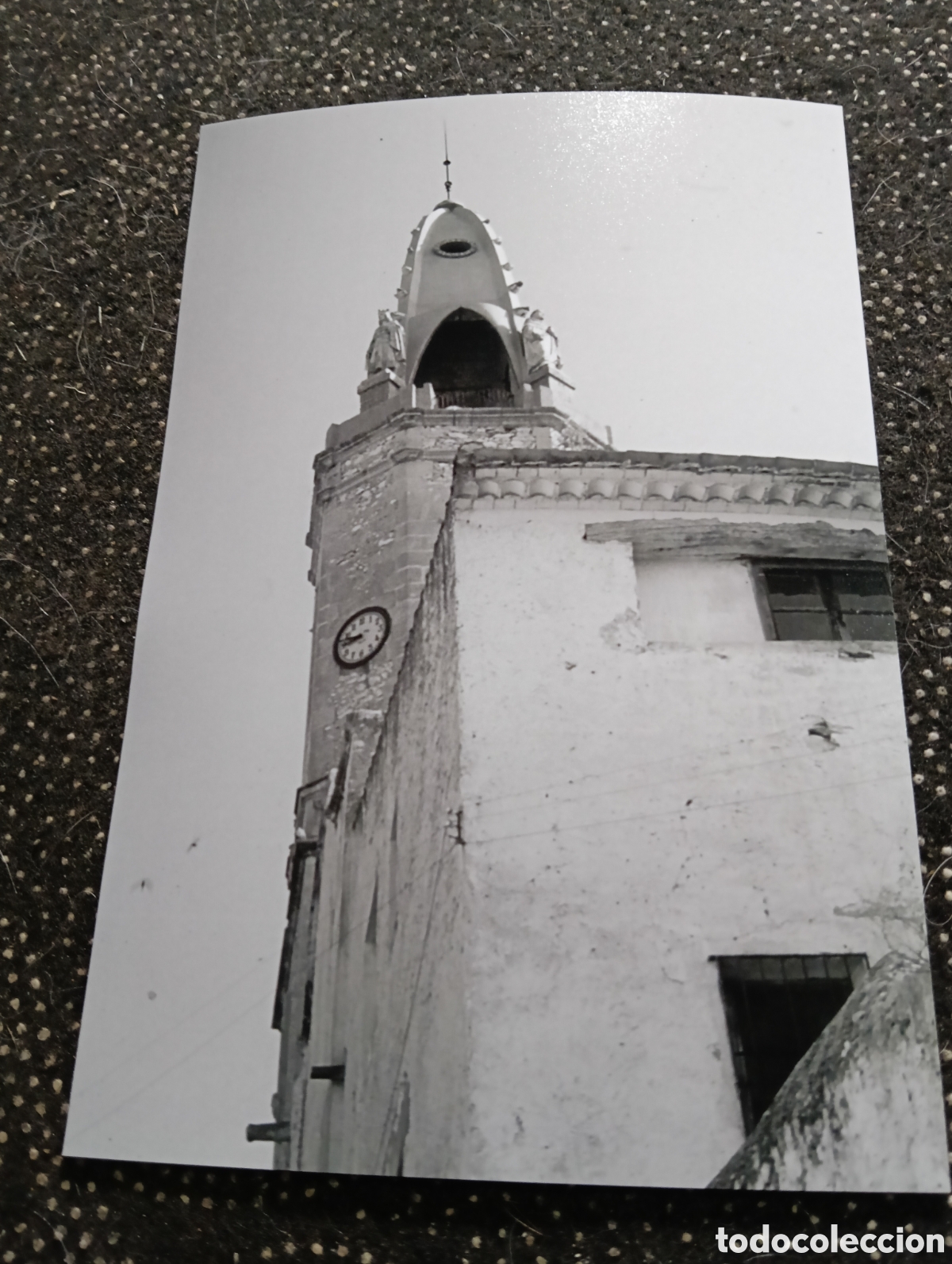 Fotograf&iacute;a antigua: Fotograf&iacute;a de CASTELL Y L'ESGLESIA DE CREIXELL 18-7-1959 - est&aacute; fotograf&iacute;a est&aacute; sacada de una diapos