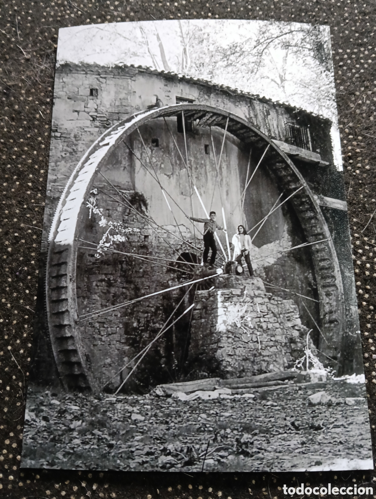 Fotograf&iacute;a antigua: Fotograf&iacute;a de EL MOLI DE LA RODA, VECIANA, L'ANOIA 16-11-1959 - est&aacute; fotograf&iacute;a est&aacute; sacada de una d