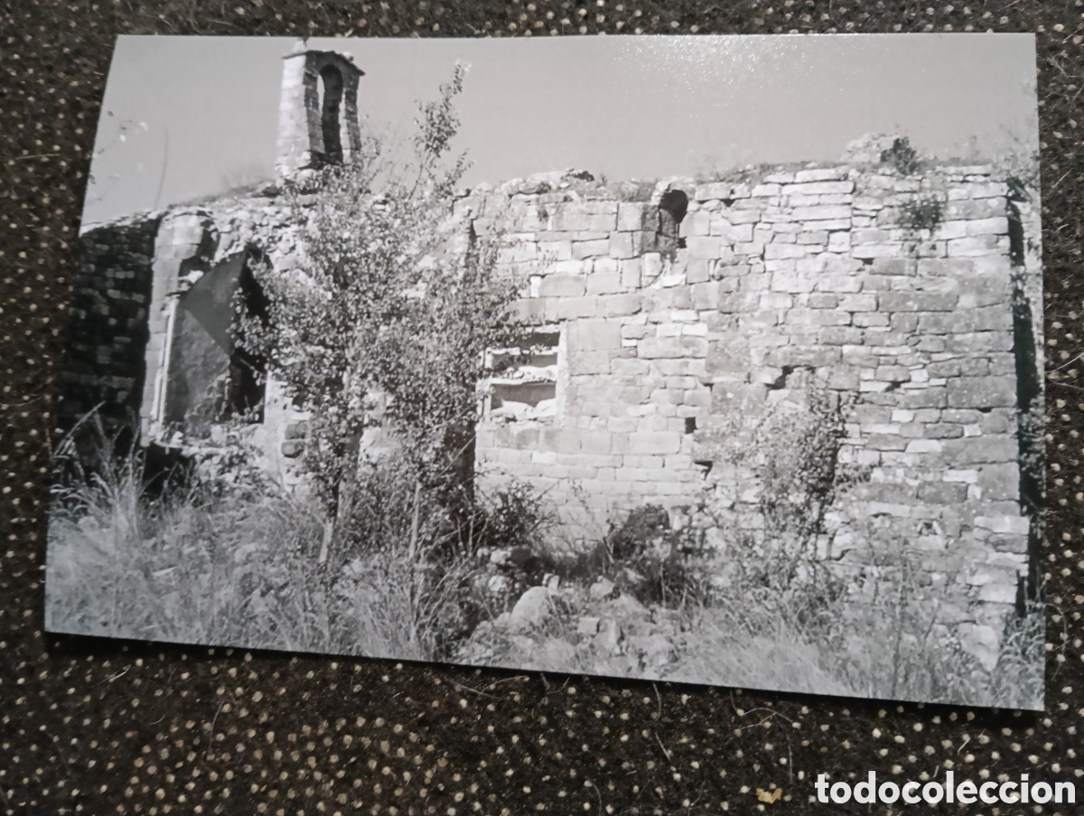 Fotograf&iacute;a antigua: Fotograf&iacute;a de los RESTOS SACRIST&Iacute;A Y PARED DE PONENT DE SANT ARMENGOL 16-11-1959 - est&aacute; fotograf&iacute;a e
