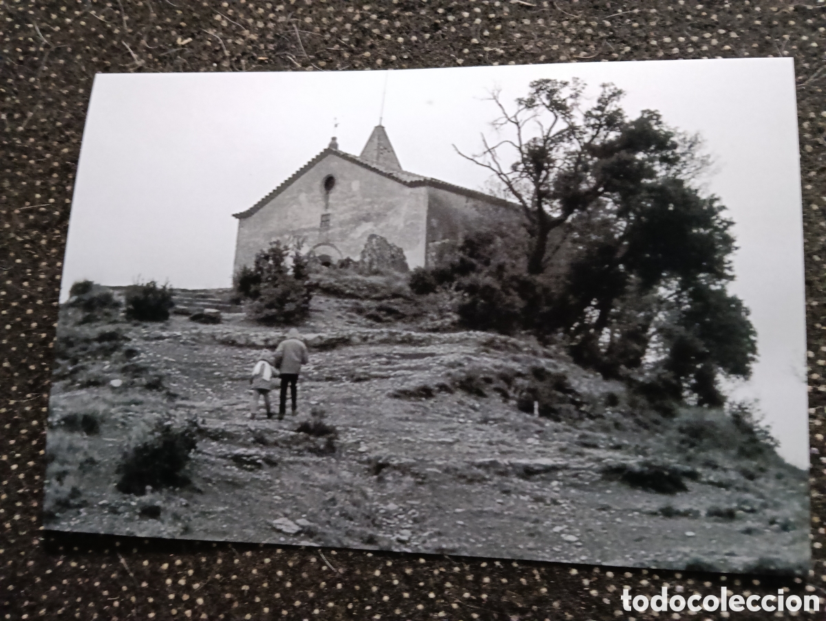 Fotograf&iacute;a antigua: Fotograf&iacute;a de ERMITA DE SANT JORDI APROP DE VICH 28-12-1959 - est&aacute; fotograf&iacute;a est&aacute; sacada de una dia