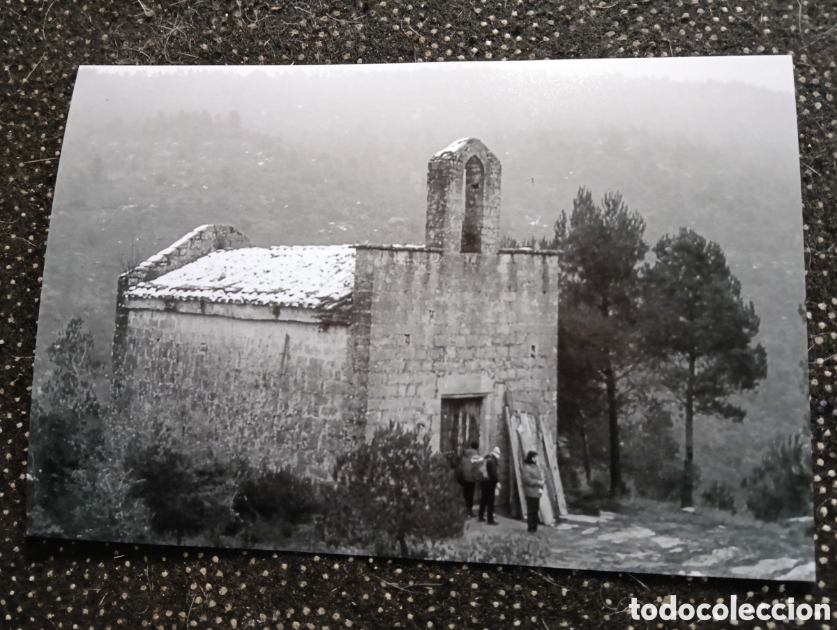 Fotograf&iacute;a antigua: Fotograf&iacute;a de SANT VALENTI APROP DE AGUILAR DE SEGARRA 3-1-1959 - est&aacute; fotograf&iacute;a est&aacute; sacada de una