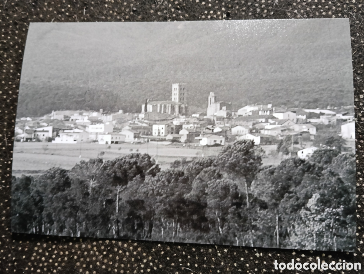 Fotograf&iacute;a antigua: Fotograf&iacute;a de VISTA DE BREDA, GERONA 17-1-1959 - est&aacute; fotograf&iacute;a est&aacute; sacada de una diapositiva y es