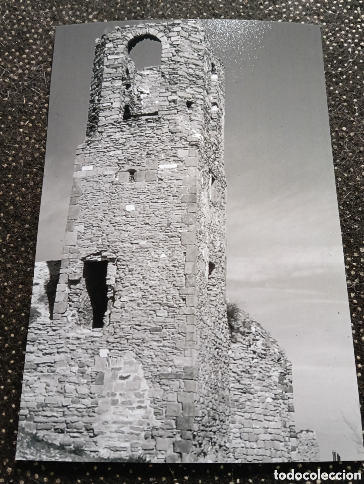 Fotograf&iacute;a antigua: Fotograf&iacute;a de ESGLESIA DEL CASTELL DE TONA 22-2-1959 - est&aacute; fotograf&iacute;a est&aacute; sacada de una diapositiv