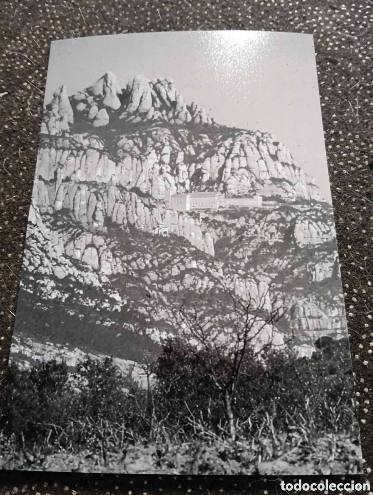 Fotograf&iacute;a antigua: Fotograf&iacute;a de MONASTERIO DE MONTSERRAT BARCELONA 5-4-1959 - est&aacute; fotograf&iacute;a est&aacute; sacada de una diapo