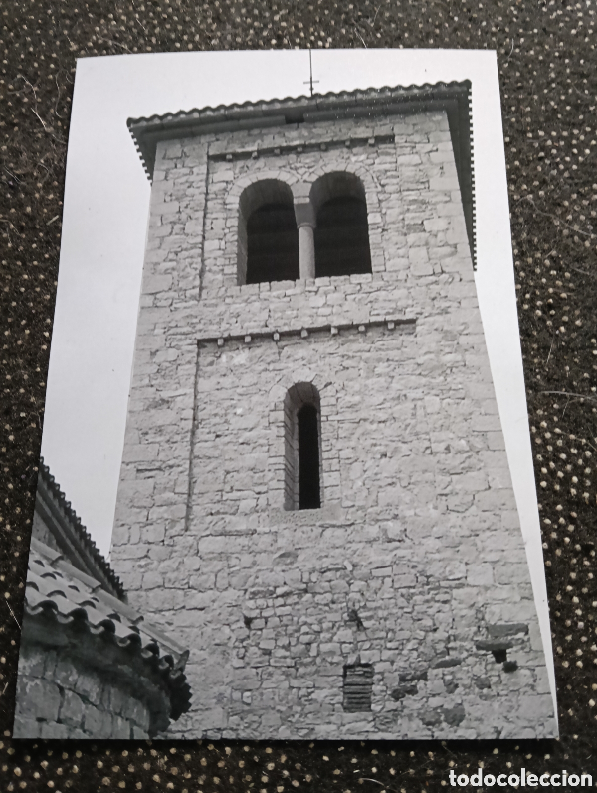 Fotograf&iacute;a antigua: Fotograf&iacute;a del CAMPANAR DEL PUIG DE LA CREU 19-4-1959 - est&aacute; fotograf&iacute;a est&aacute; sacada de una diapositi