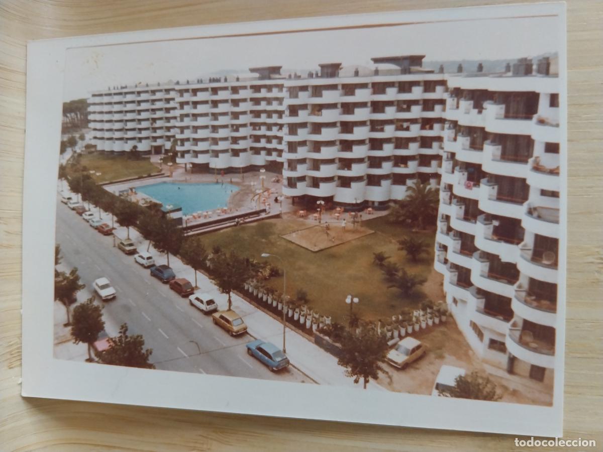 Fotograf&iacute;a antigua: SALOU HOTEL CALAVI&Ntilde;A FOTO PARTICULAR A&Ntilde;OS 60 70 12.5X9CMS