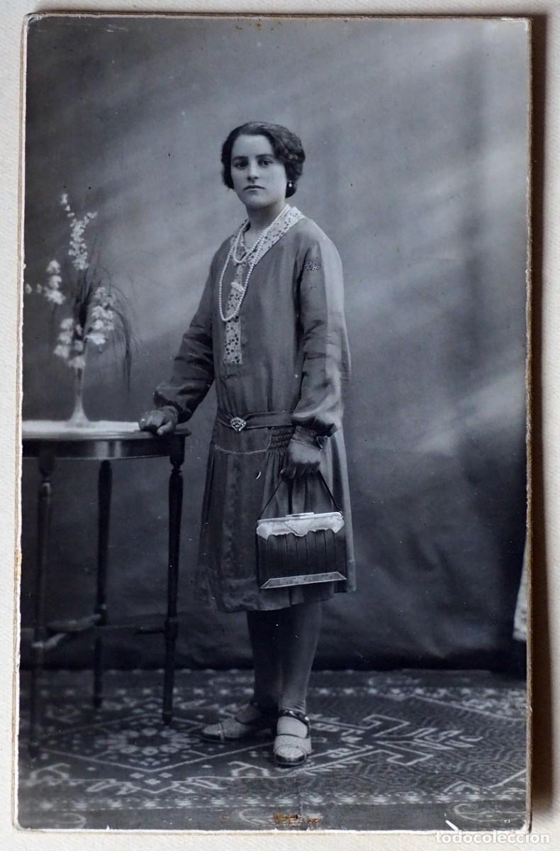 Photographie ancienne: ANTIGUA FOTOGRAF&Iacute;A DE JOVEN. FOTOGRAF&Iacute;A ESPIGA