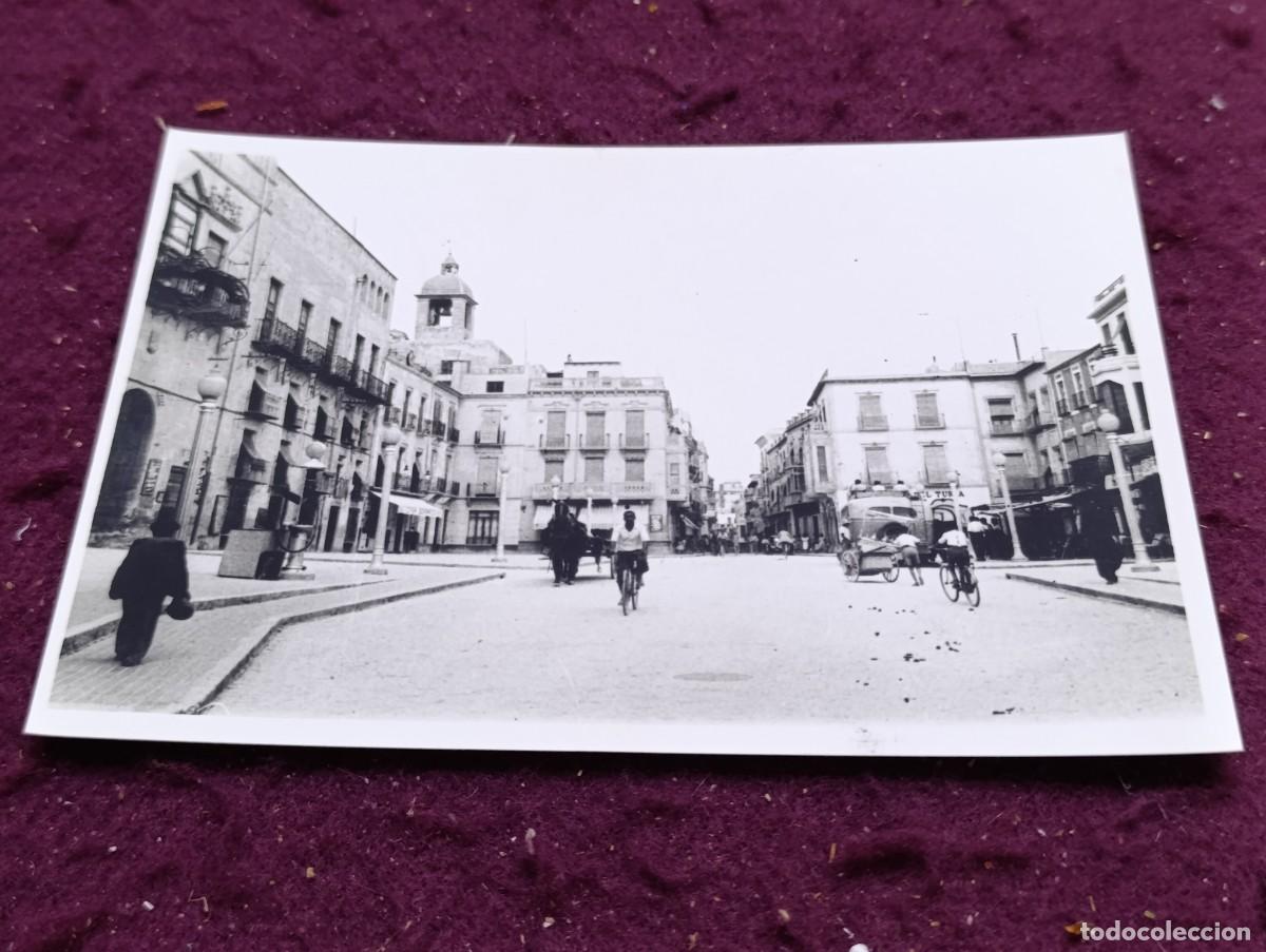 Fotografia antiga: Antigua Fotograf&iacute;a, Vista de Elche, Fot. de P&eacute;rez Segu&iacute;, 1940&acute;s, sello al dorso