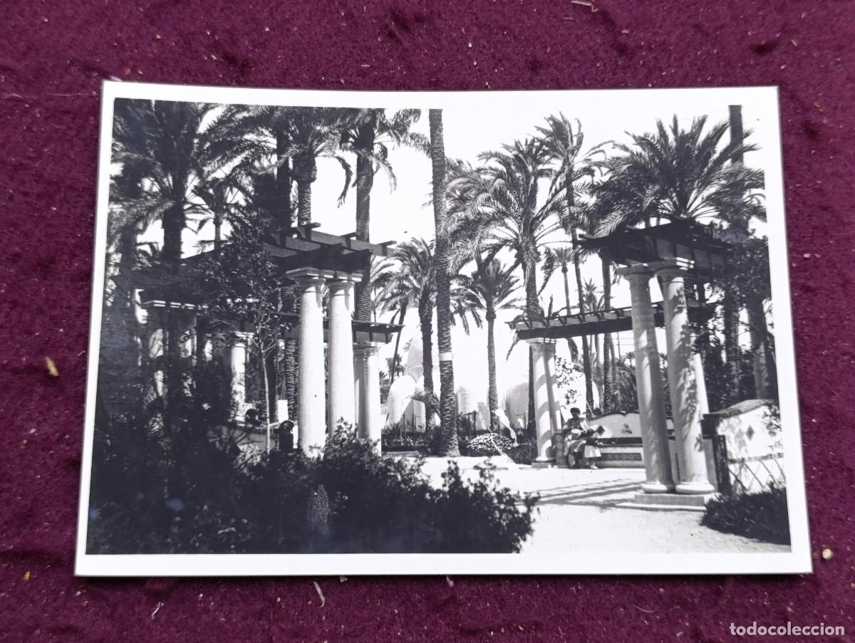 Antique Photography: Antigua Fotograf&iacute;a, Vista de Elche, Fot. de P&eacute;rez Segu&iacute;, 1940&acute;s, sello al dorso