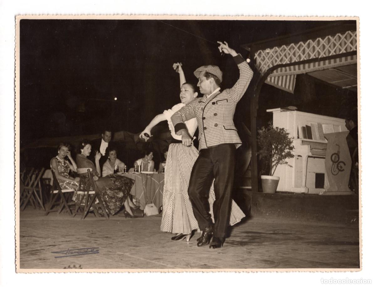 Antique Photography: CAPTURA UNA ESCENA DE BAILE. DANZA ESPA&Ntilde;OLA O DE FLAMENCO, D&Eacute;CADA DE 1950. 24,3X18,2. FOTO R. FRAILE