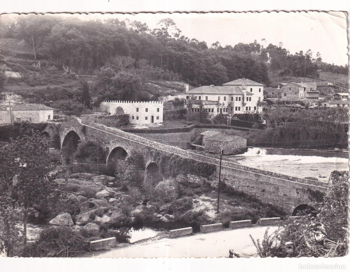 Fotograf&iacute;a antigua: Fotograf&iacute;a 11x 16 cm Negreira, Pontemaceira 1958 Coru&ntilde;a.