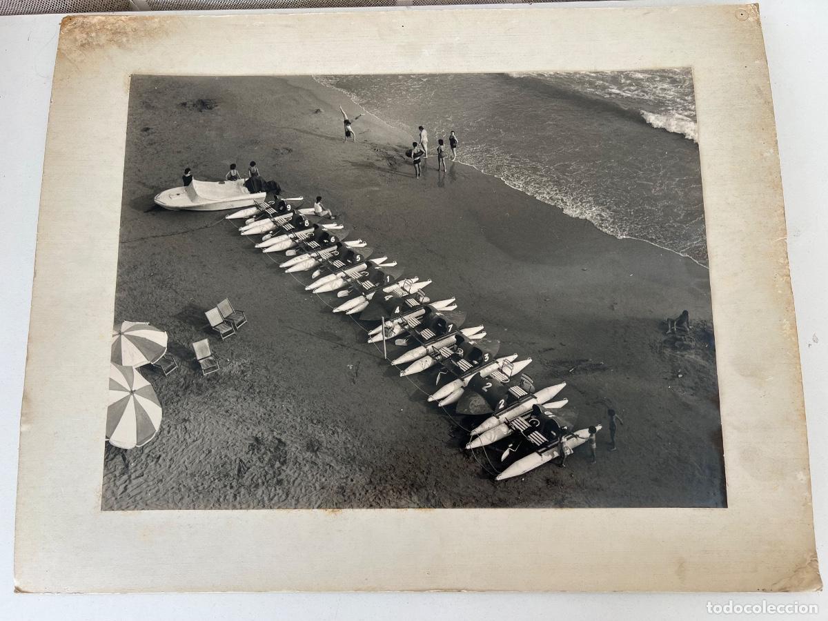 Alte Fotografie: SALOU TARRAGONA FOTOGRAFIA CONCURSO SPORT TEMA MIRAMAR A&Ntilde;OS 60