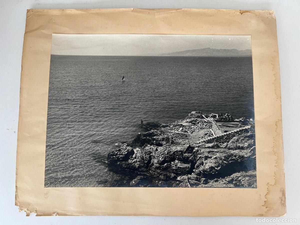 Fotografia antica: SALOU TARRAGONA FOTOGRAFIA CONCURSO TITULO PAISAJE SOLITARIO A&Ntilde;OS 60