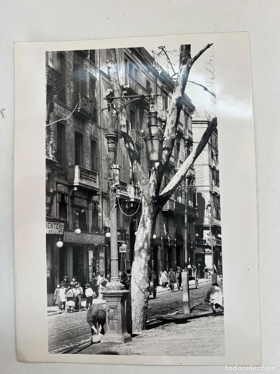 Antique Photography: FOTOGRAFIA ARCHIVO FOTO MAS BARCELONA 1902 RAMBLAS