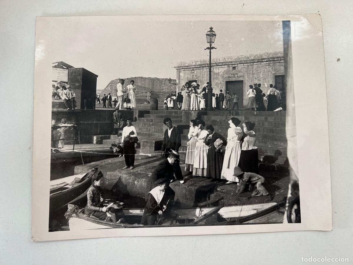 Fotograf&iacute;a antigua: FOTOGRAFIA ARCHIVO FOTO MAS BARCELONA 1906 PUERTO