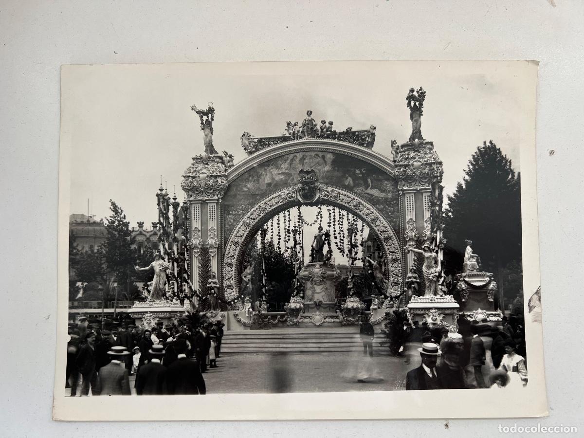 Alte Fotografie: FOTOGRAFIA ARCHIVO FOTO MAS BARCELONA 1910 PLAZA CATALU&Ntilde;A