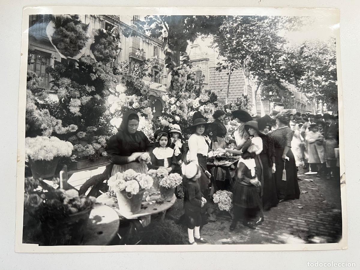Fotografia antiga: FOTOGRAFIA ARCHIVO FOTO MAS BARCELONA RAMBLAS 1913