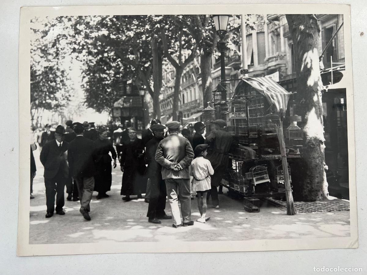 Fotograf&iacute;a antigua: FOTOGRAFIA ARCHIVO FOTO MAS BARCELONA RAMBLA DE LOS ESTUDIOS 1929