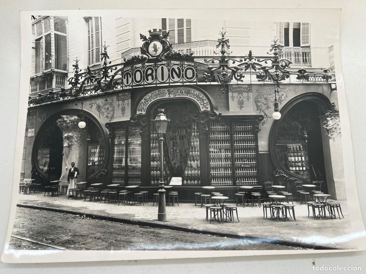 Fotografia antiga: FOTOGRAFIA ARCHIVO FOTO MAS BARCELONA CAFE TORINO 1905