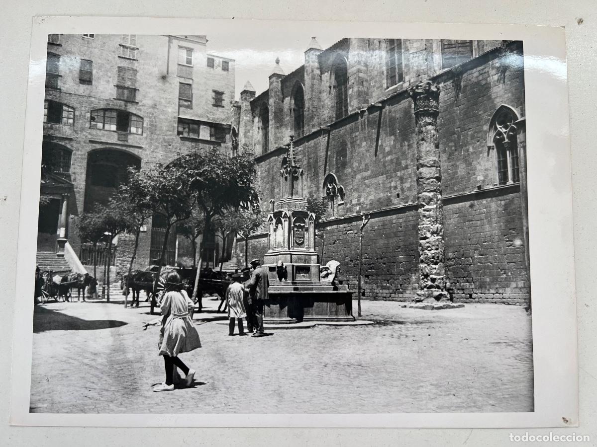 Fotograf&iacute;a antigua: FOTOGRAFIA ARCHIVO INSTITUT AMATLLER BARCELONA PLAZA DEL REY
