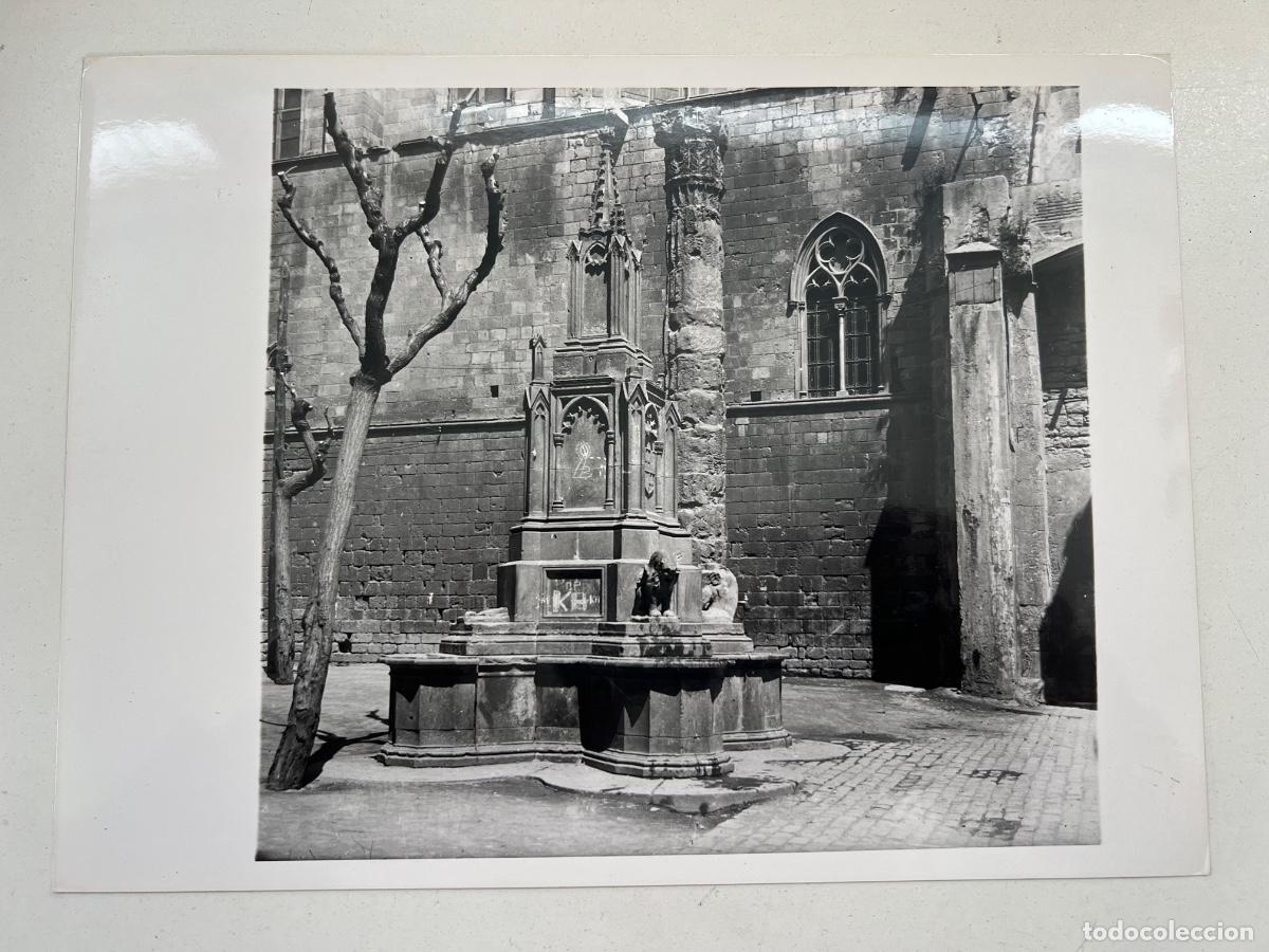 Fotograf&iacute;a antigua: FOTOGRAFIA ARCHIVO INSTITUT AMATLLER BARCELONA PLAZA DEL REY