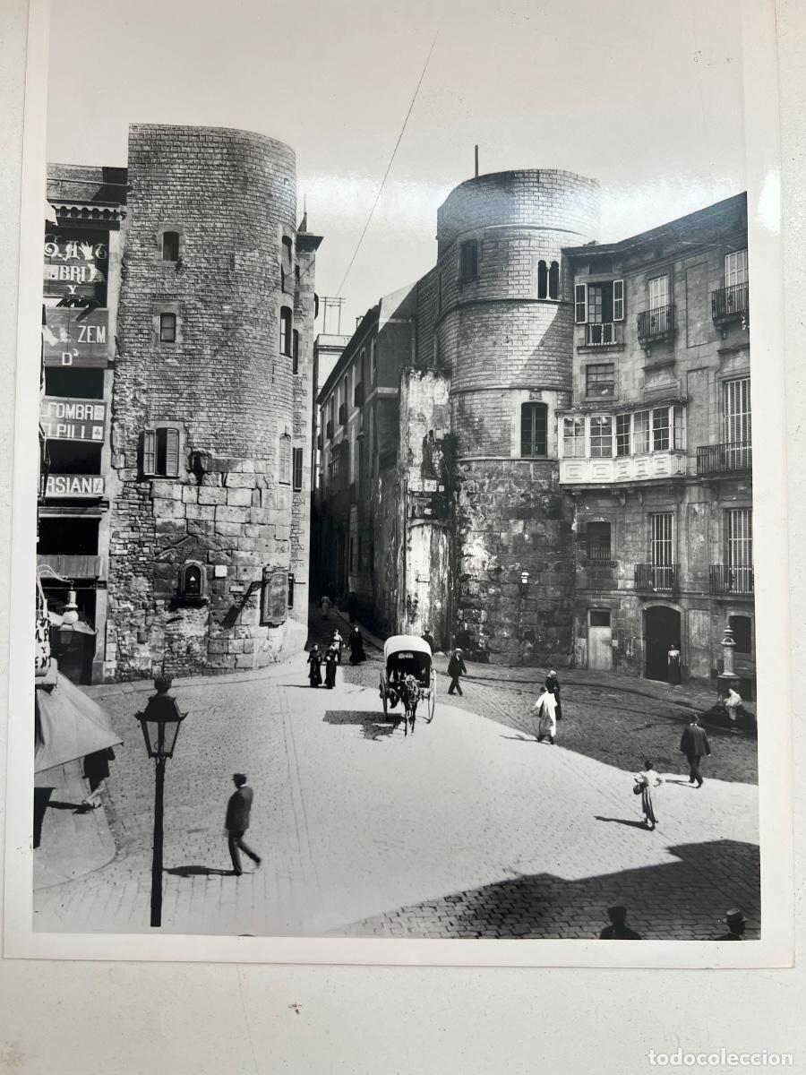 Fotograf&iacute;a antigua: FOTOGRAFIA ARCHIVO INSTITUT AMATLLER BARCELONA PLAZA NOVA 1902
