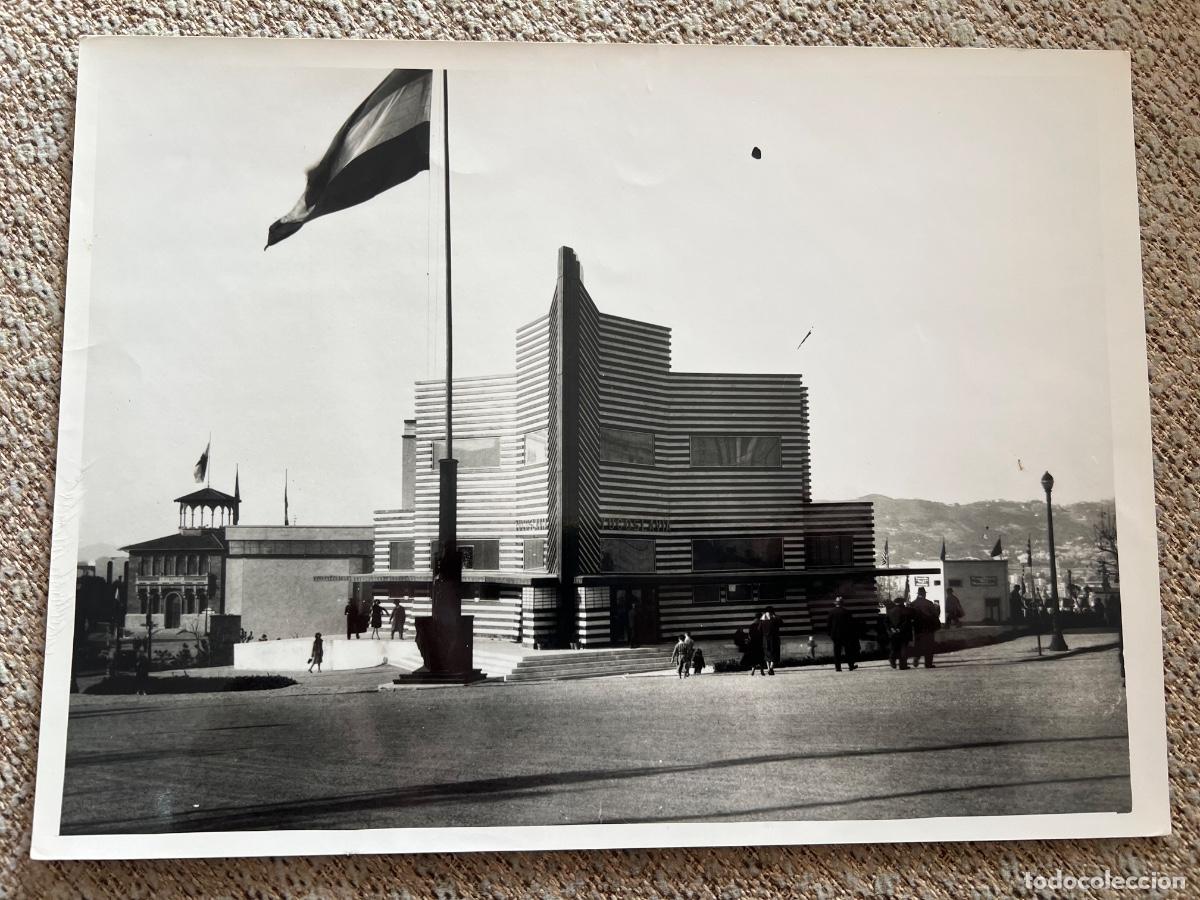 Fotograf&iacute;a antigua: FOTOGRAFIA ARCHIVO FOTO MAS BARCELONA EXPOSICION UNIVERSAL 1929 PABELLON YUGOSLAVIA