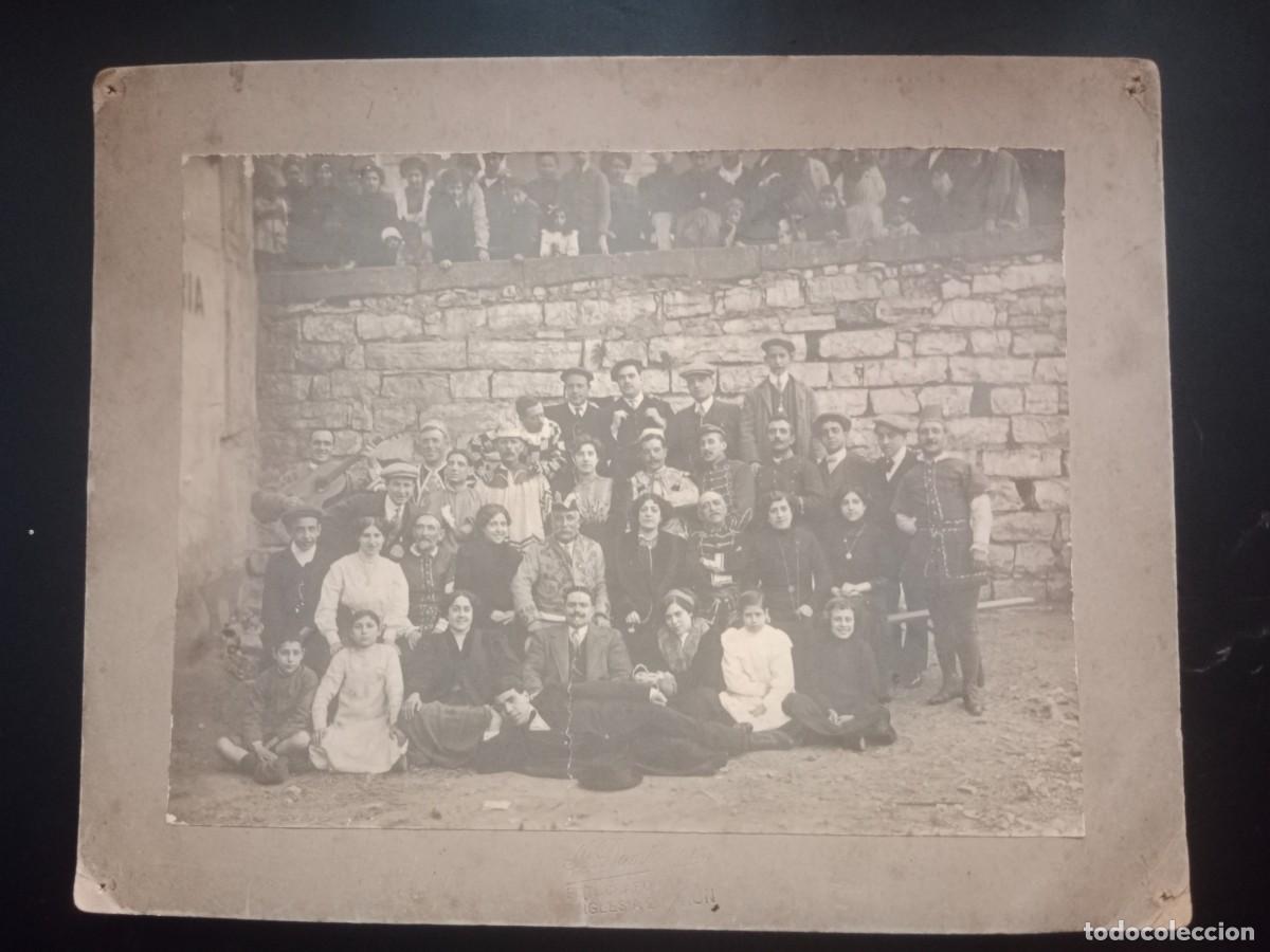 Fotograf&iacute;a antigua: ANTIGUA FOTOGRAFIA A&Ntilde;OS 20/30 - PERSONAJES Y PERSONALIDADES DE IRUN FOTOGRAFO J. DOMINGUEZ 28 x 22