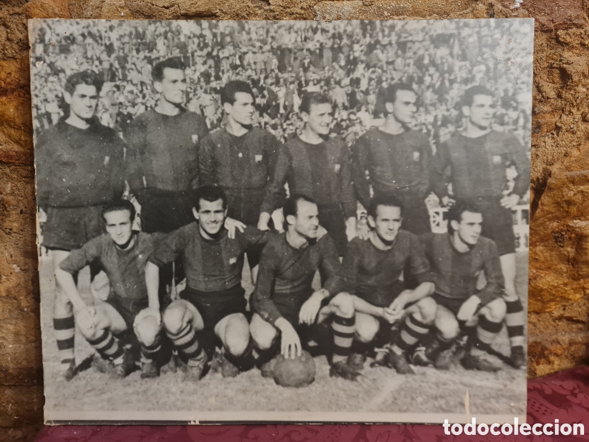 Fotograf&iacute;a antigua: Fotograf&iacute;a antigua de el F&uacute;tbol Club Barcelona