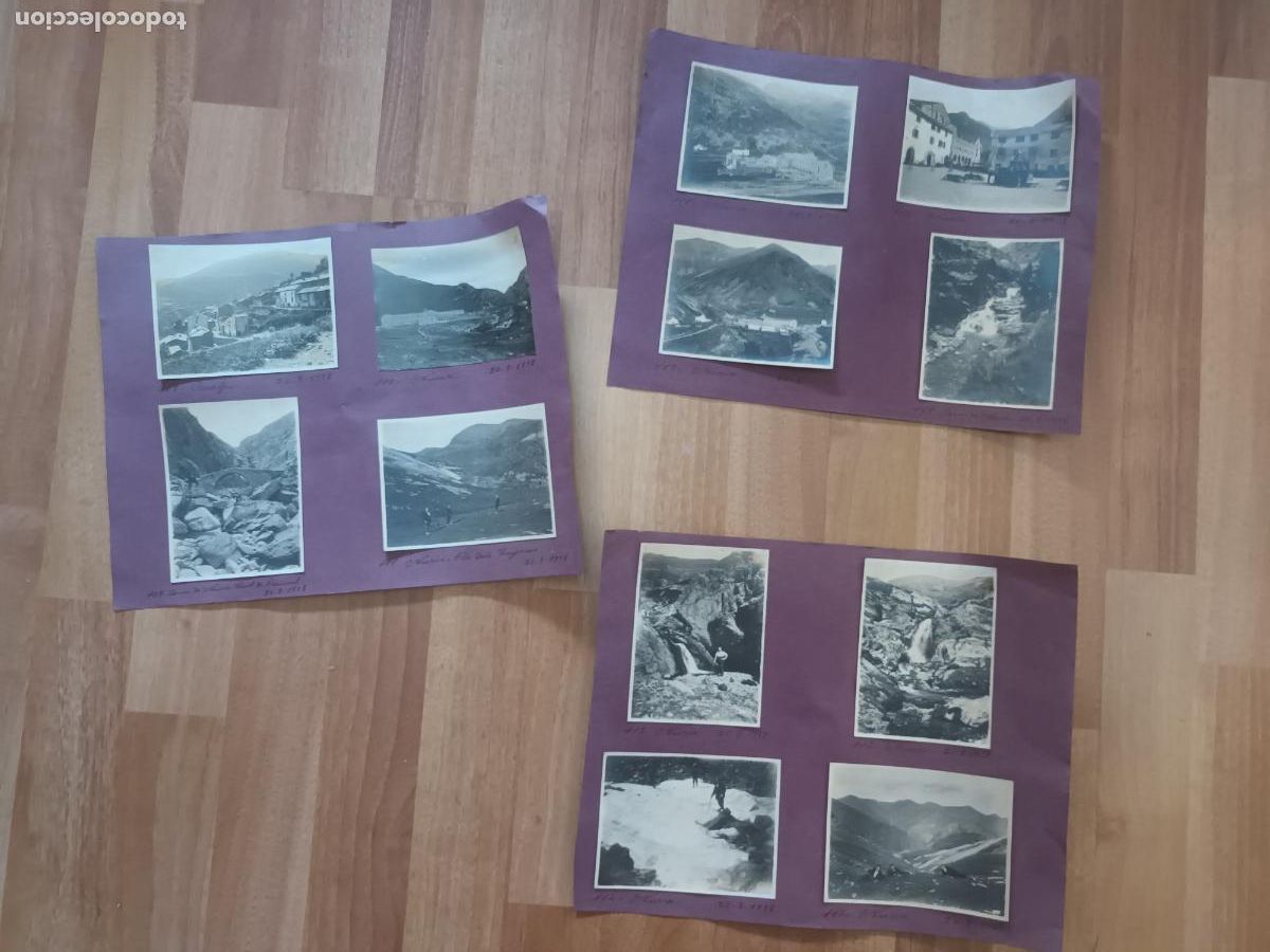 Fotograf&iacute;a antigua: LOTE FOTOGRAFIAS SANTUARIO VALL DE NURIA 1928. PONT DE CREMAL. CARALPS.
