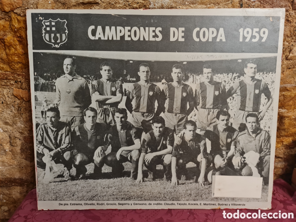 Fotograf&iacute;a antigua: Antigua fotograf&iacute;a del FC Barcelona