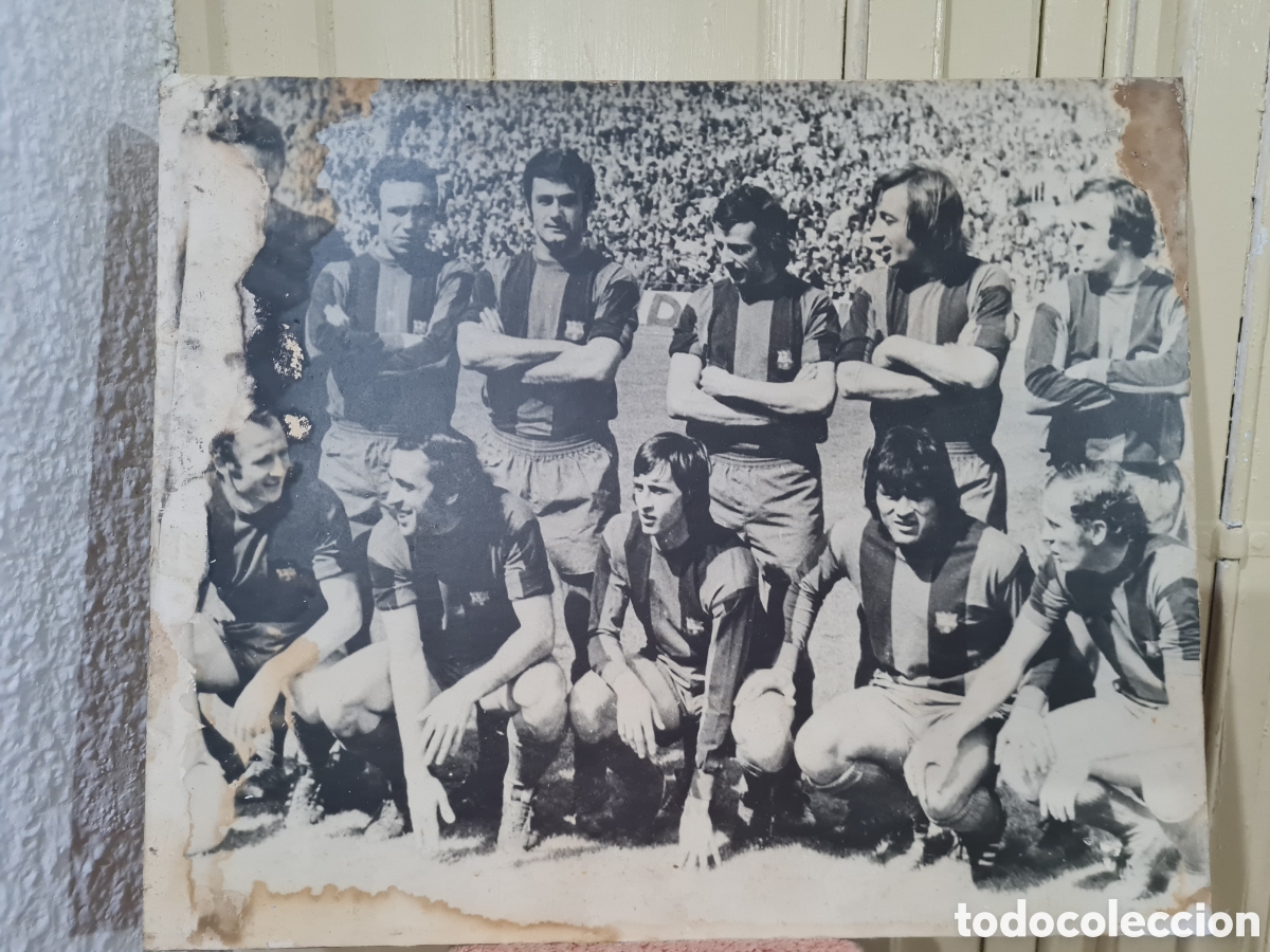 Fotograf&iacute;a antigua: Antigua fotograf&iacute;a del FC Barcelona