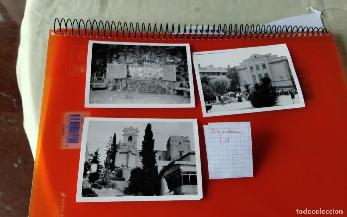 Fotograf&iacute;a antigua: ARGENTONA , TRES FOTOGRAFIAS ANTIGUAS A&Ntilde;OS 1976 , MEDIDAS 11 X 7,5 CTM