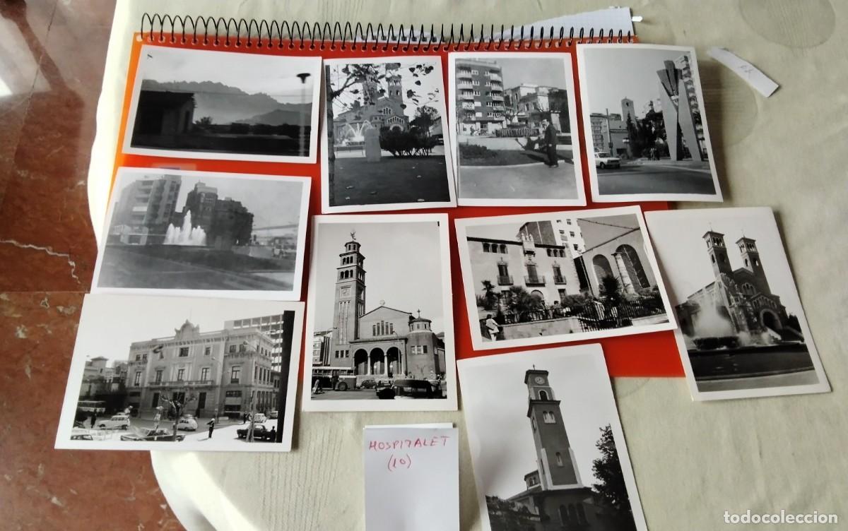 Fotograf&iacute;a antigua: HOSPITALET , DIEZ FOTOGRAFIAS ANTIGUAS A&Ntilde;OS 70 , MEDIDAS 11 X 7,5 CTM