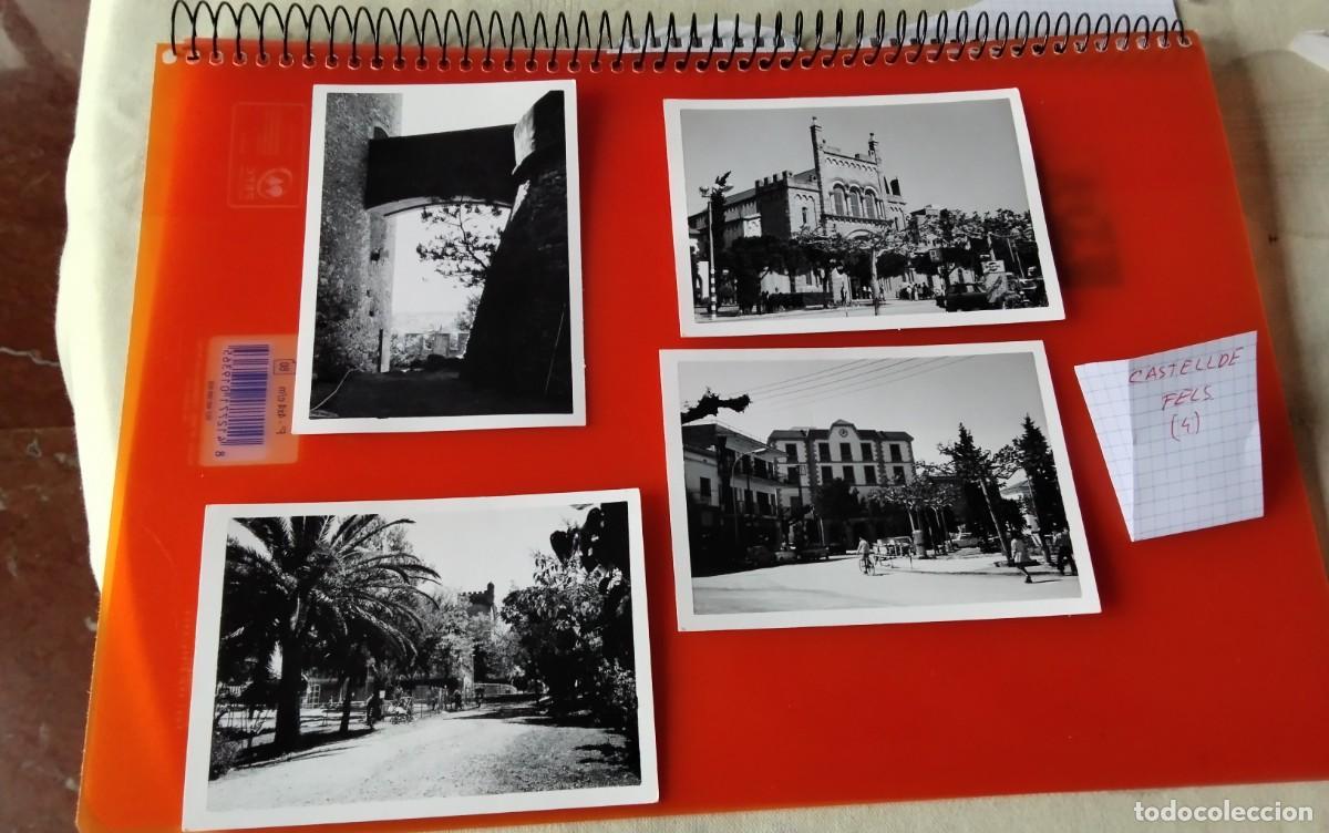 Fotograf&iacute;a antigua: CASTELLDEFELS , CUATRO FOTOGRAFIAS ANTIGUAS A&Ntilde;O 1972 , MEDIDAS 11,5 X7 CTM