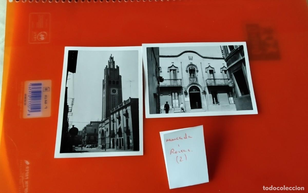 Fotograf&iacute;a antigua: MONCADA I REIXAC , DOS FOTOGRAFIAS ANTIGUAS A&Ntilde;OS 70 , MEDIDAS 11,5 X7 CTM