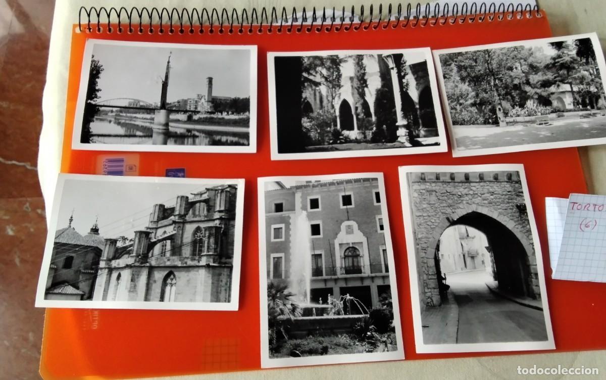 Fotograf&iacute;a antigua: TORTOSA , SEIS FOTOGRAFIAS ANTIGUAS A&Ntilde;OS 70 , MEDIDAS 11,5 X7 CTM