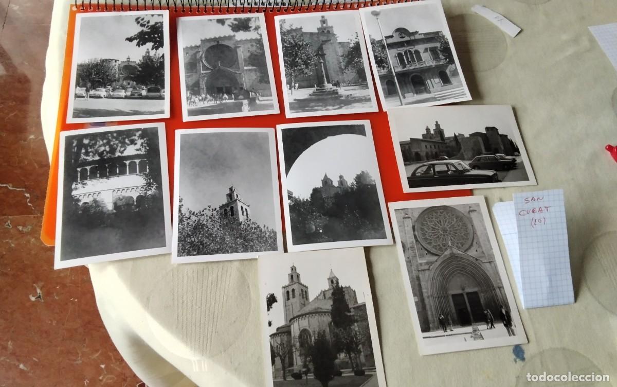 Fotograf&iacute;a antigua: SAN CUGAT , DIEZ FOTOGRAFIAS ANTIGUAS A&Ntilde;OS 70 , MEDIDAS 11,5 X7 CTM