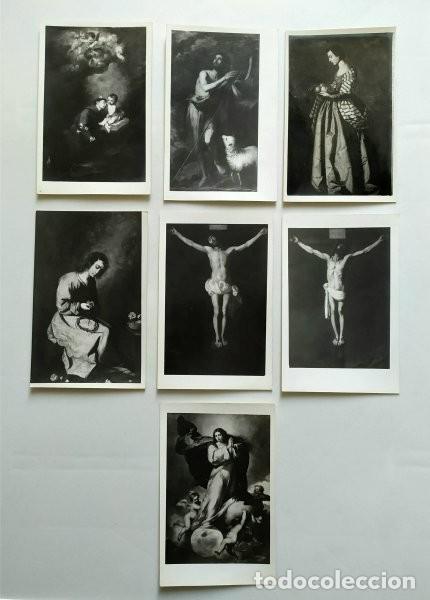 Antique Photography: Lote de 7 fotograf&iacute;as de pintura espa&ntilde;ola. Sello de M. Moreno, fot&oacute;grafo de arte. Sevilla