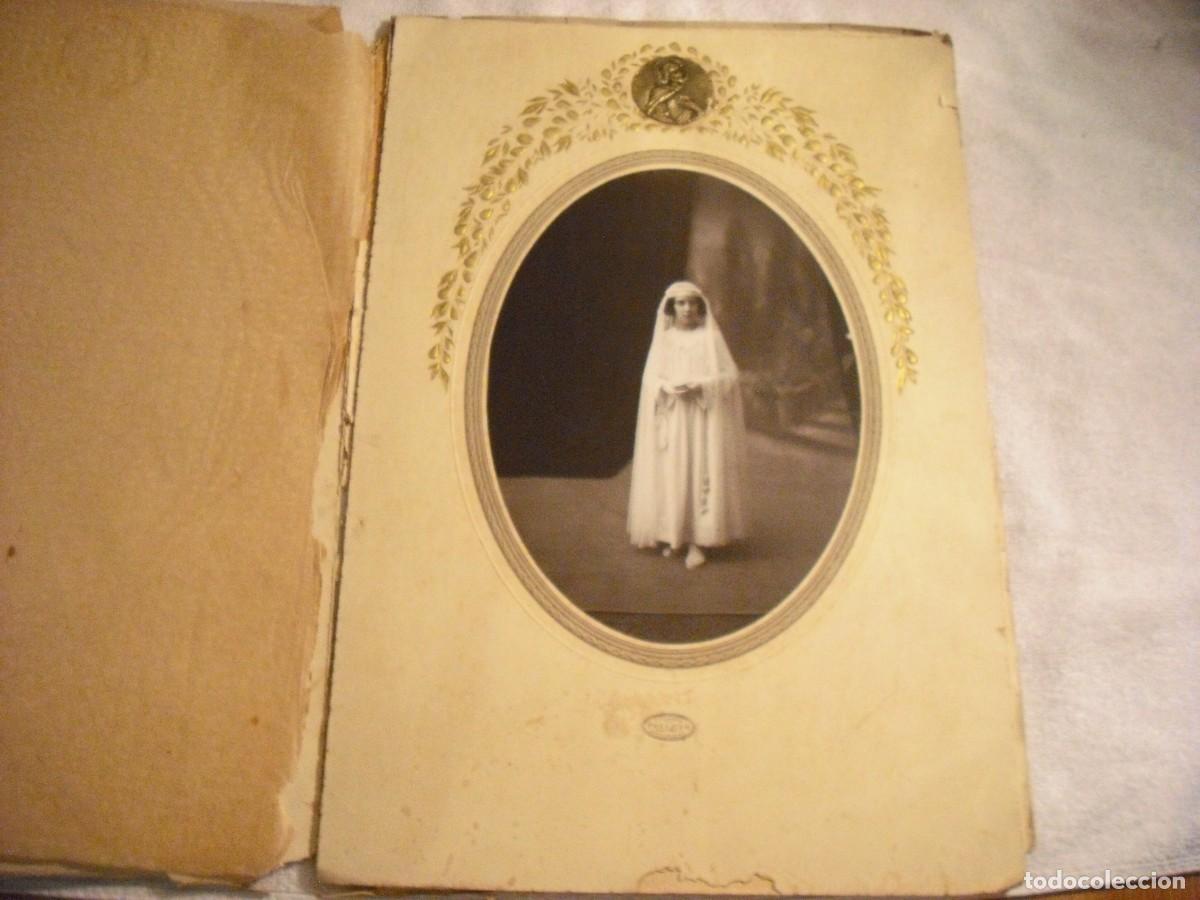 Fotograf&iacute;a antigua: ANTIGUA FOTO DE COMUNION , MODERN STUDI PELLICER 25 X 18 CM , SI EL CARTON