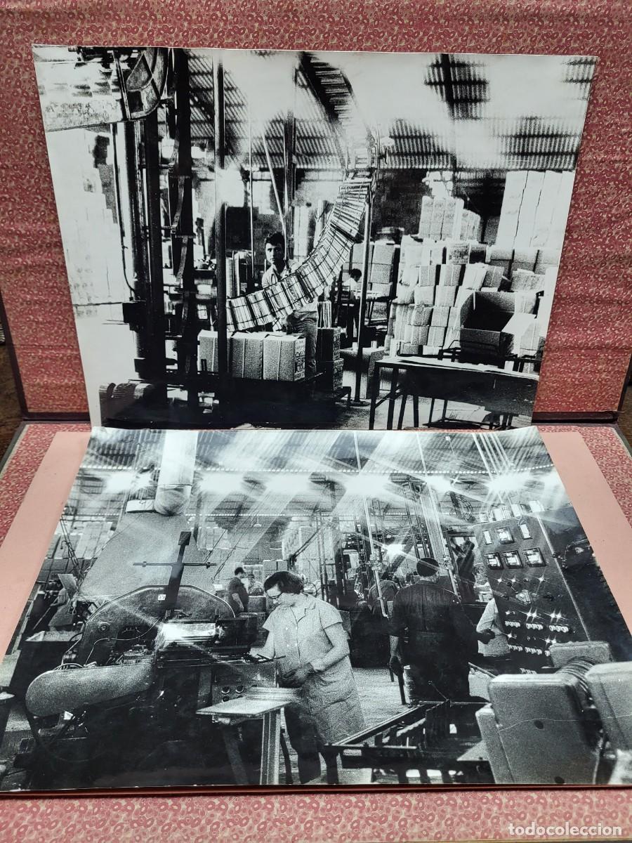 Fotograf&iacute;a antigua: ANTIGUAS FOTOGRAFIAS GRAN TAMA&Ntilde;O FABRICA CONSERVAS MOLINA SEGURA MURCIA