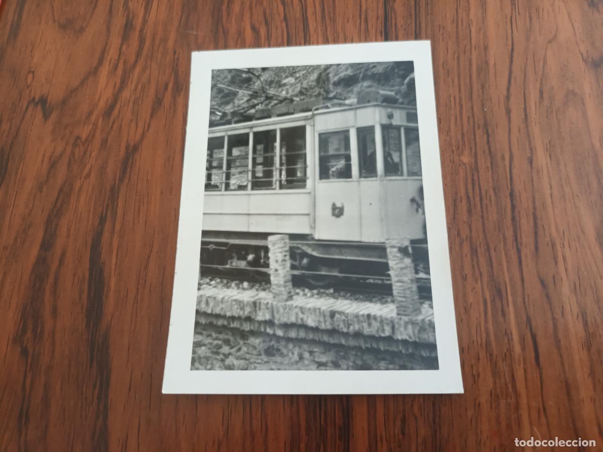 Fotograf&iacute;a antigua: FOTOGRAF&Iacute;A TRANVIA SIERRA NEVADA GRANADA 1957