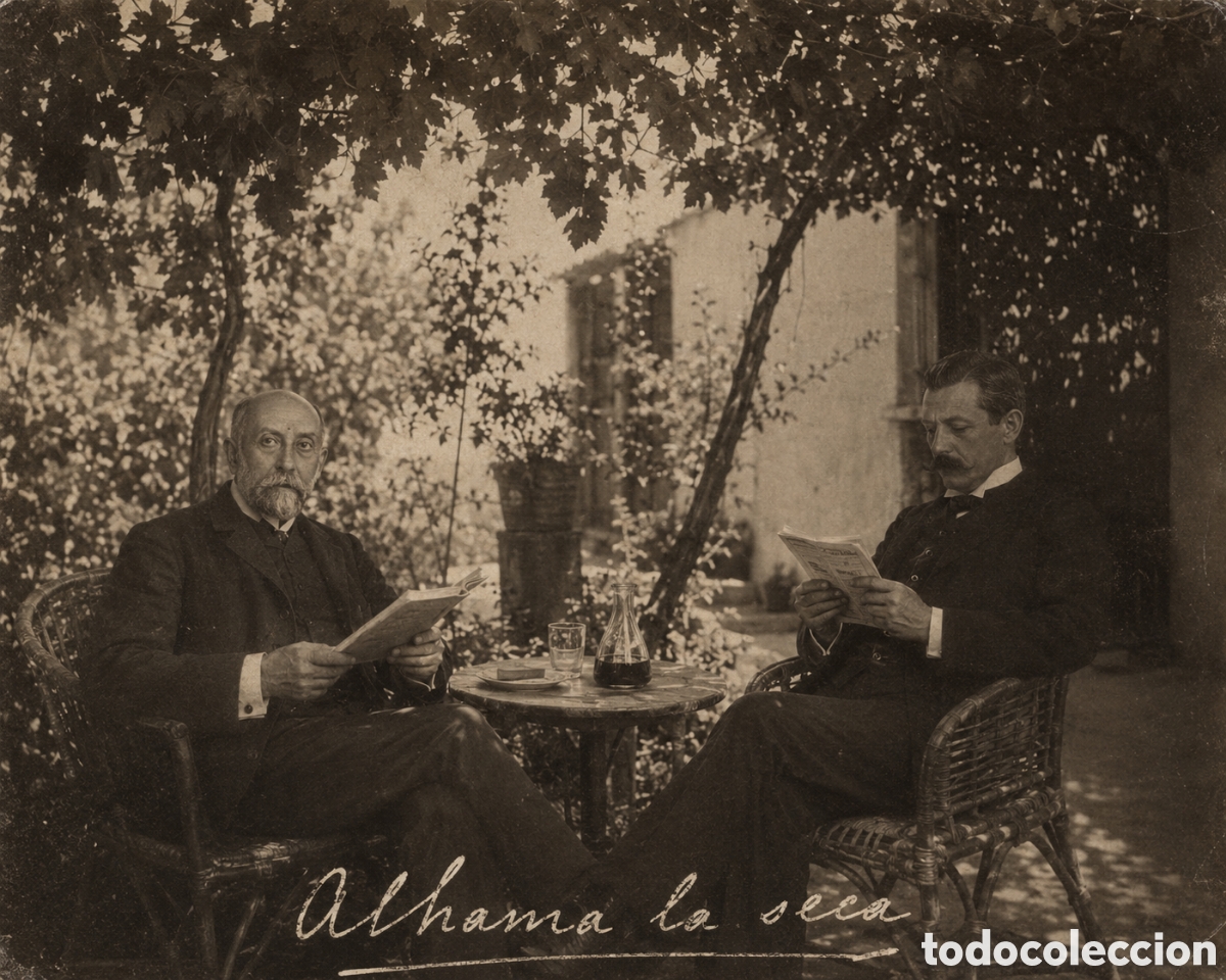 Fotograf&iacute;a antigua: Alhama la seca (Alhama de Almer&iacute;a)